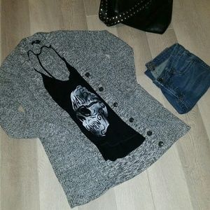 United 26 Skull Design Tank Top